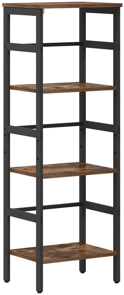 vidaXL Bücherregal Geräucherte Eiche 40 x 29,5 x 115 cm Holzwerkstoff 883906 Bild 1