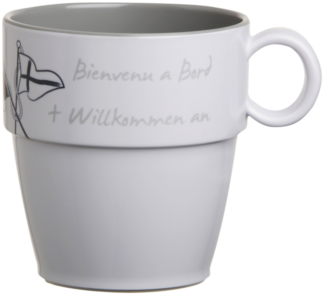 Kaffeebecher / Mug / Kaffee-Pott - Welcome On Board, einzeln Bild 1