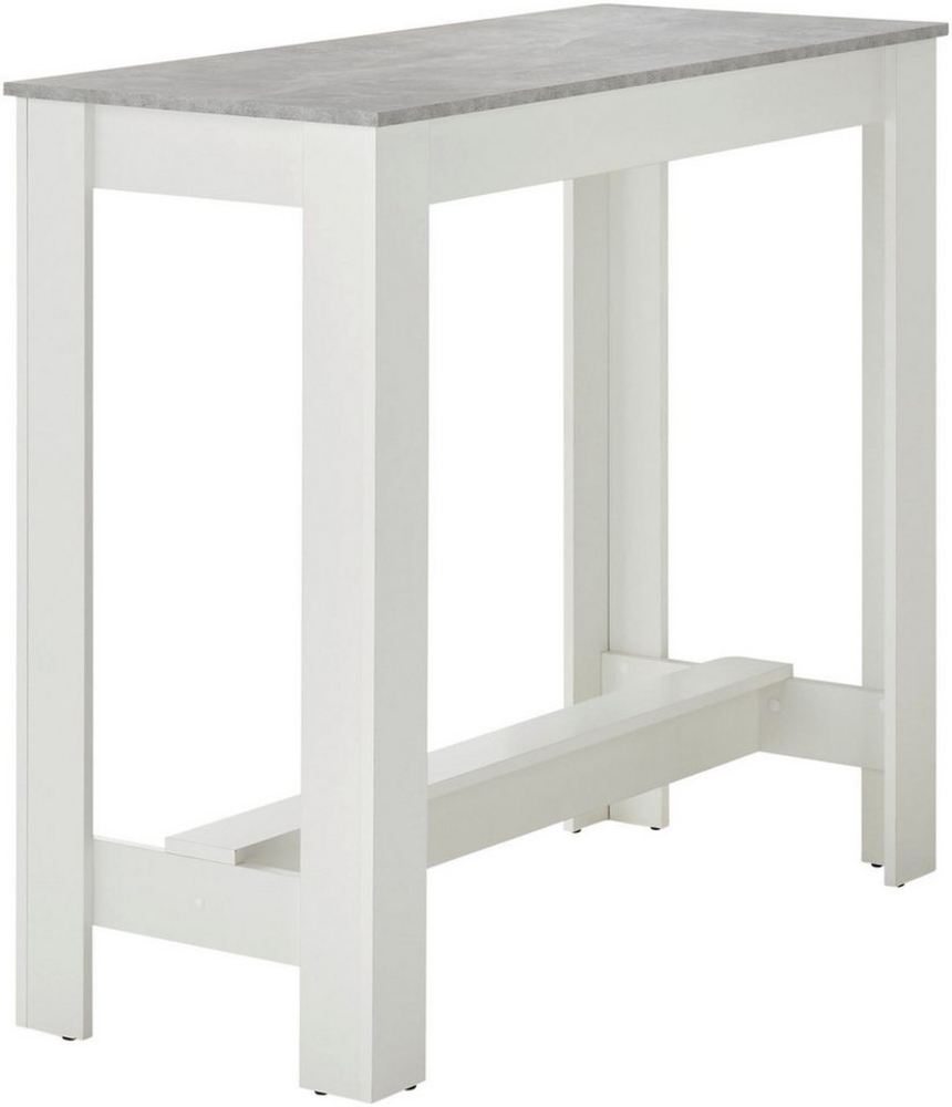 Stolkom Sp.z.o.o. Bartisch Modesto Küchentisch, Bistrotisch, Stehtisch Küche, BxHxT 115x103x50 cm, Grozügige Fläche, Stabiler Halt, Tischplatte melaminbeschichtet Bild 1