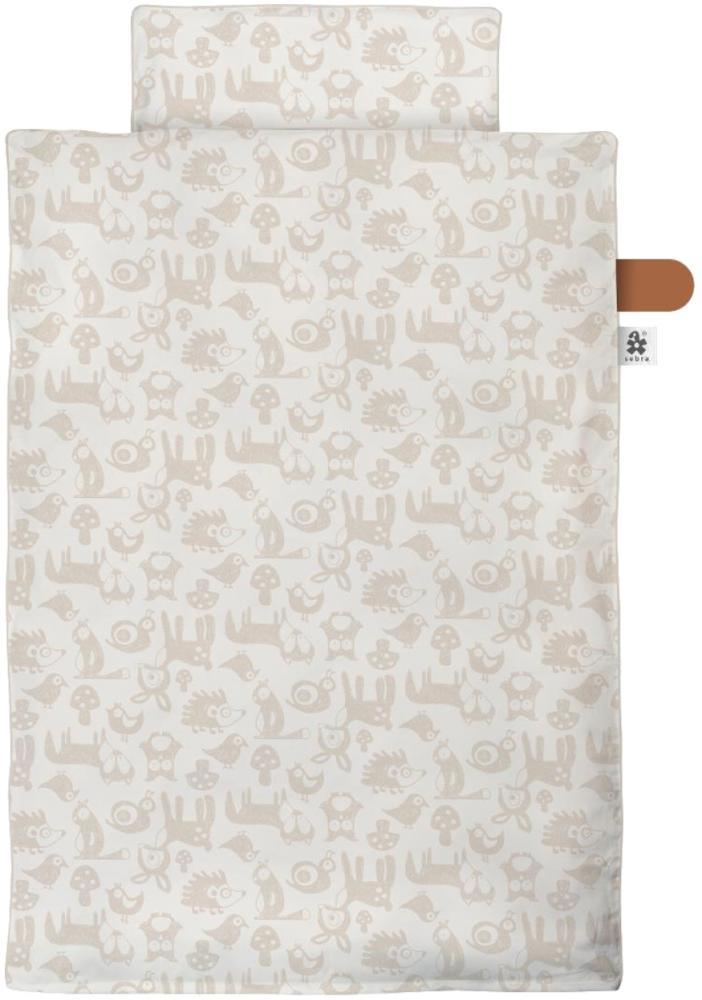 Sebra Forest Bettwäsche Straw Beige 100 x 140 cm R Bild 1