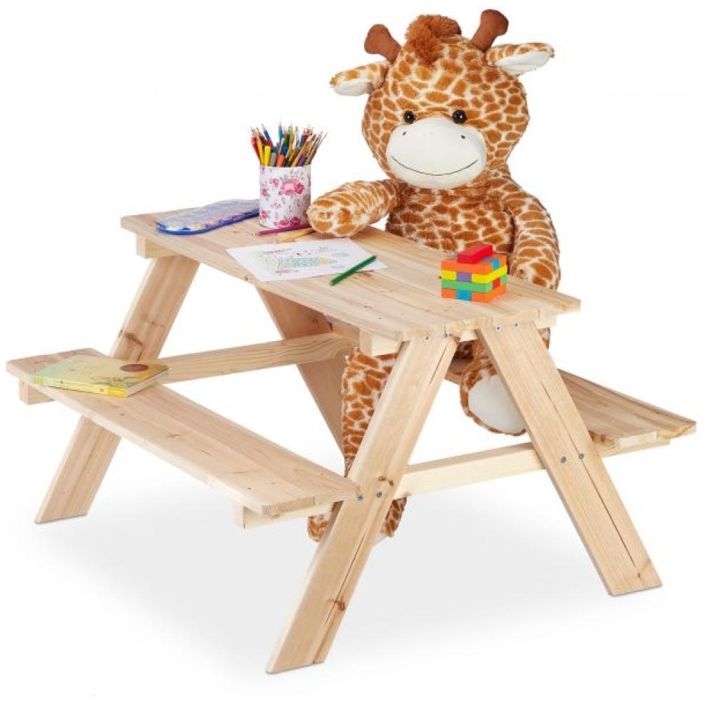 Kindersitzgruppe Holz Bild 1