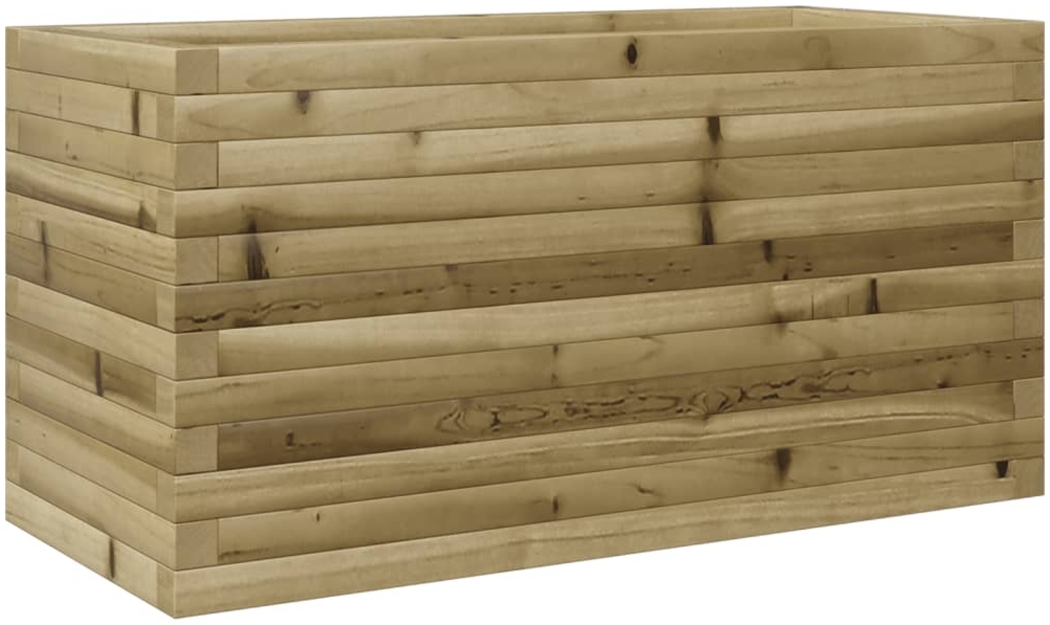 vidaXL Pflanzkübel 90x40x45,5 cm Kiefernholz Imprägniert 847272 Bild 1
