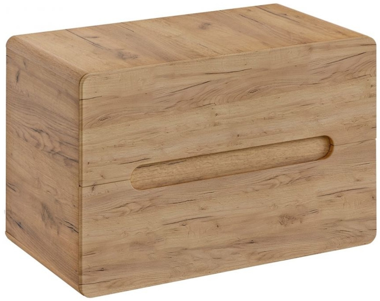 Waschbeckenunterschrank 80cm FERMO Gold Eiche inkl. Waschtisch Bild 1