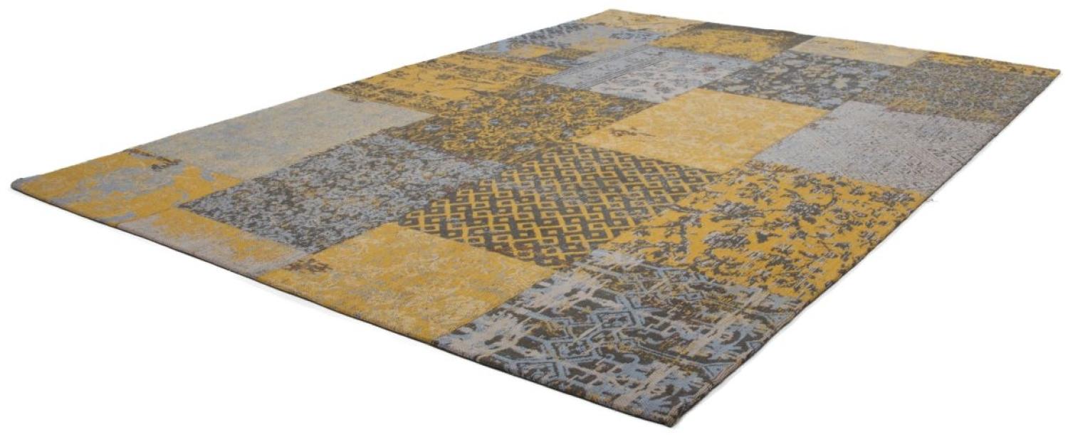 Teppich SchoenesWohnen24 Symphony 160 Gold 80cm x 150cm Bild 1