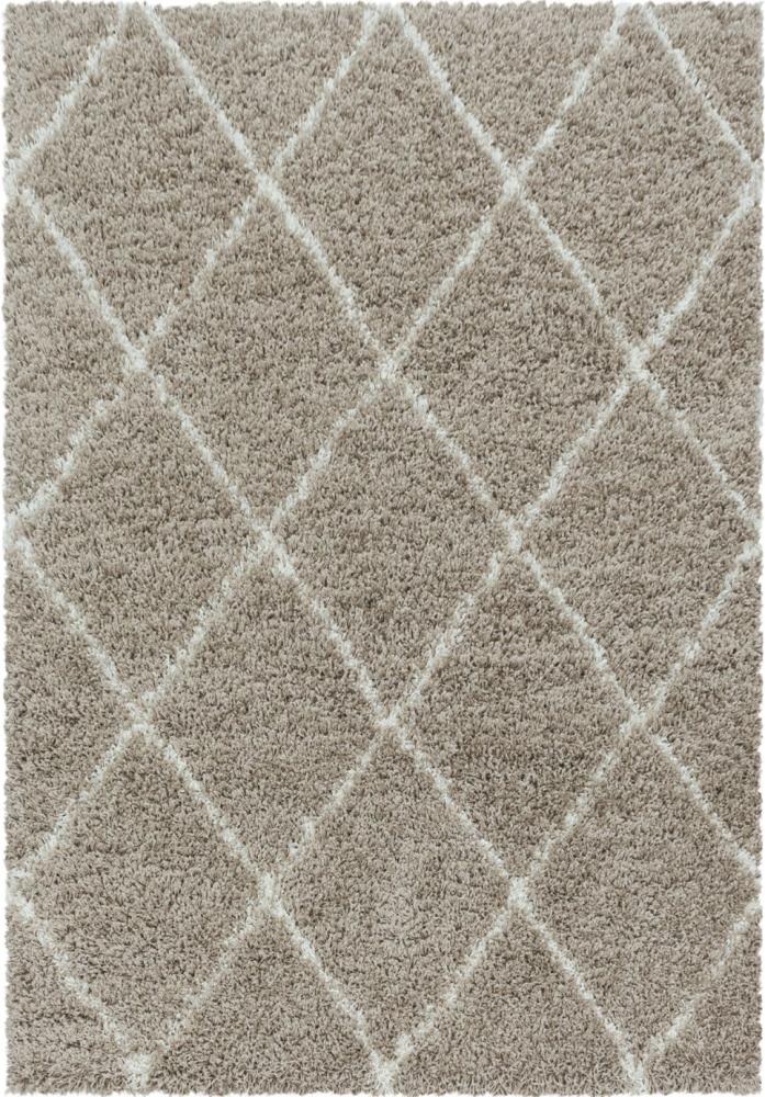 Teppich ALVOR BEIGE 140 X 200cm Rechteck Bild 1