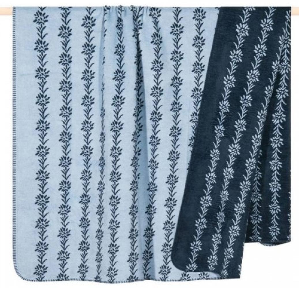 pad Decke Edel Edelweiss Blau (150x200 cm) 11805-K40-1520 Bild 1