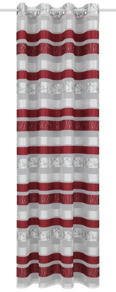 Neusser Collection Ösenschal Struktur Elsemarie rot, 135 x 235 cm Bild 1