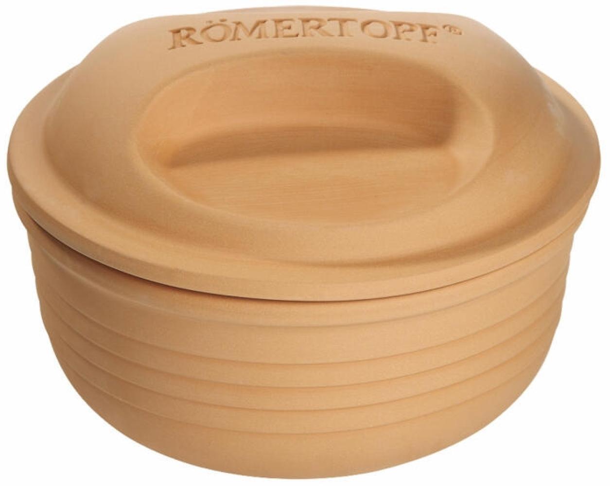 Römertopf Multifunktioneller Runder Bräter 2 kg Bild 1