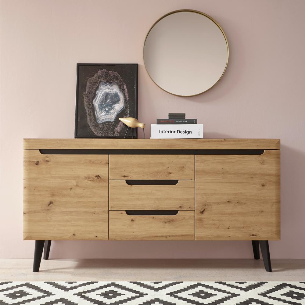 Sideboard 160 cm 2-türig Eiche Tonder Bild 1