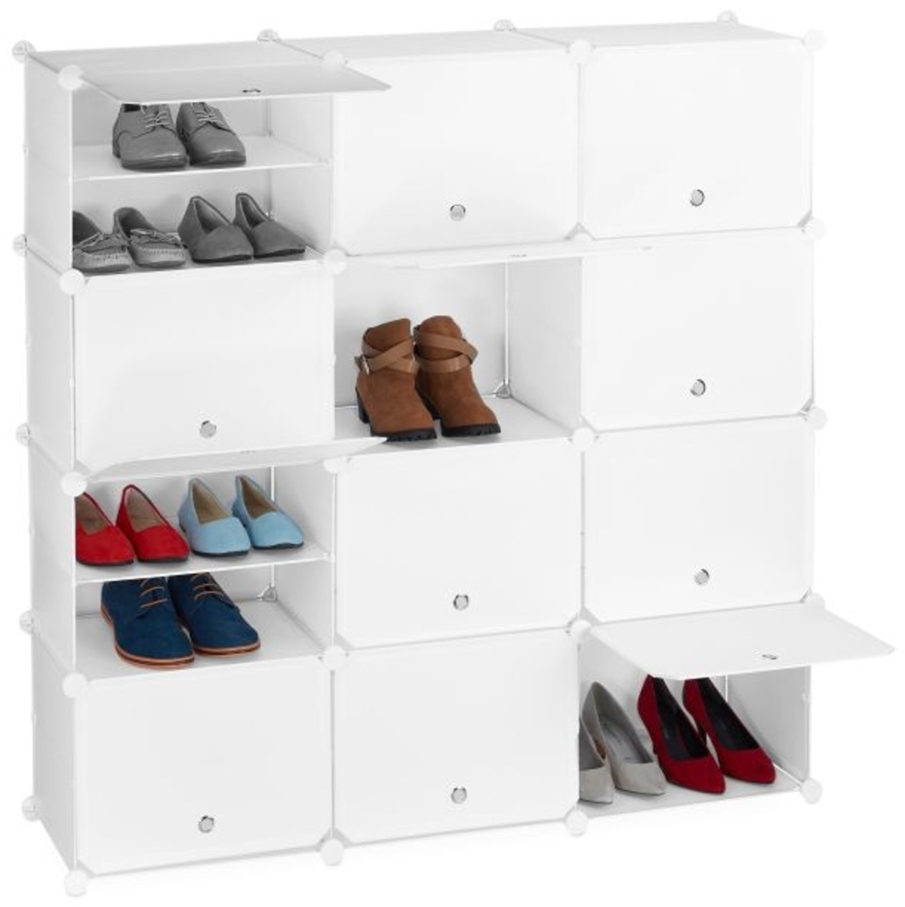 Schuhschrank Stecksystem 24 Fächer Bild 1