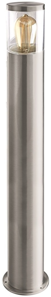 Heitronic Nr. 500683-HE Standleuchte Outdoor Naxos edelstahl E27 IP44 79cm Bild 1