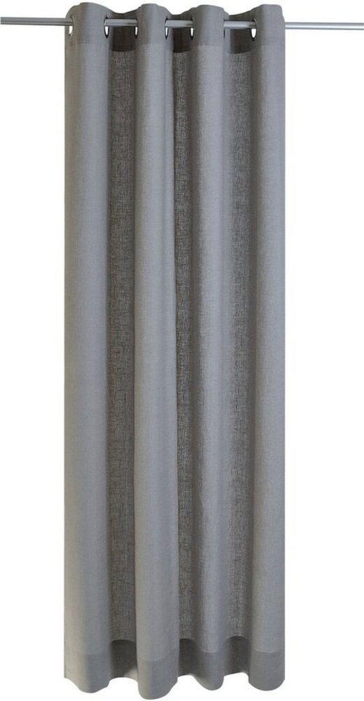 Kutti Vorhang Metis Leinen, Ösen (1 St), blickdicht, blickdicht, natürliche Leinen-Gardine, einfarbig, pflegeleicht, Basic Bild 1