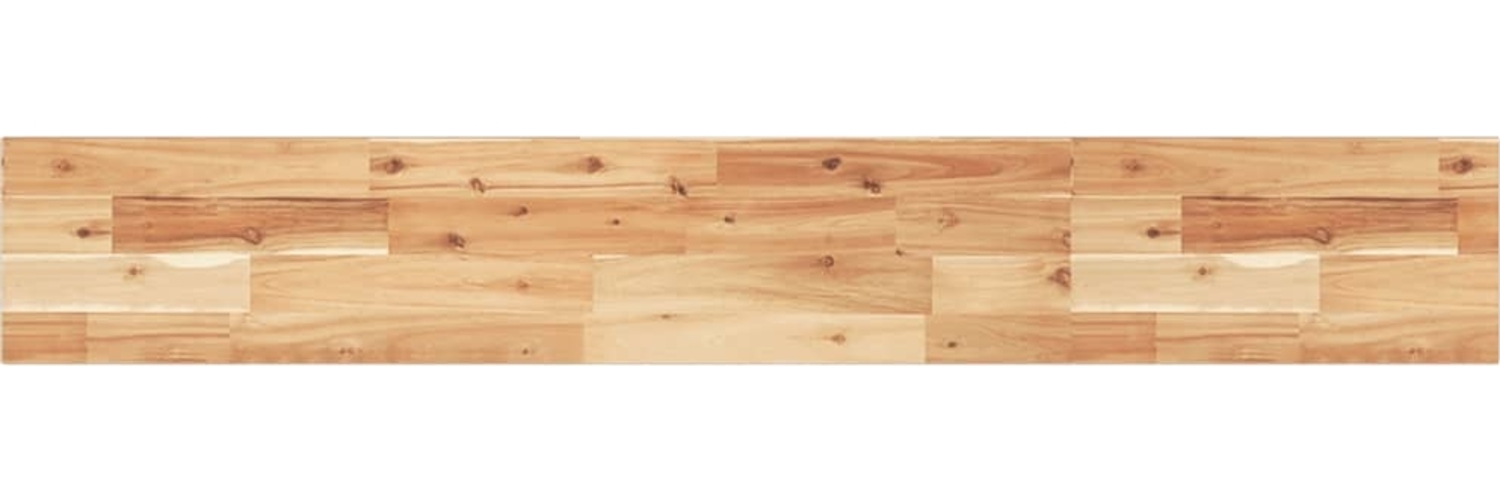 vidaXL Schweberegal 140x20x2 cm Massivholz Akazie Ölbehandelt 3279515 Bild 1