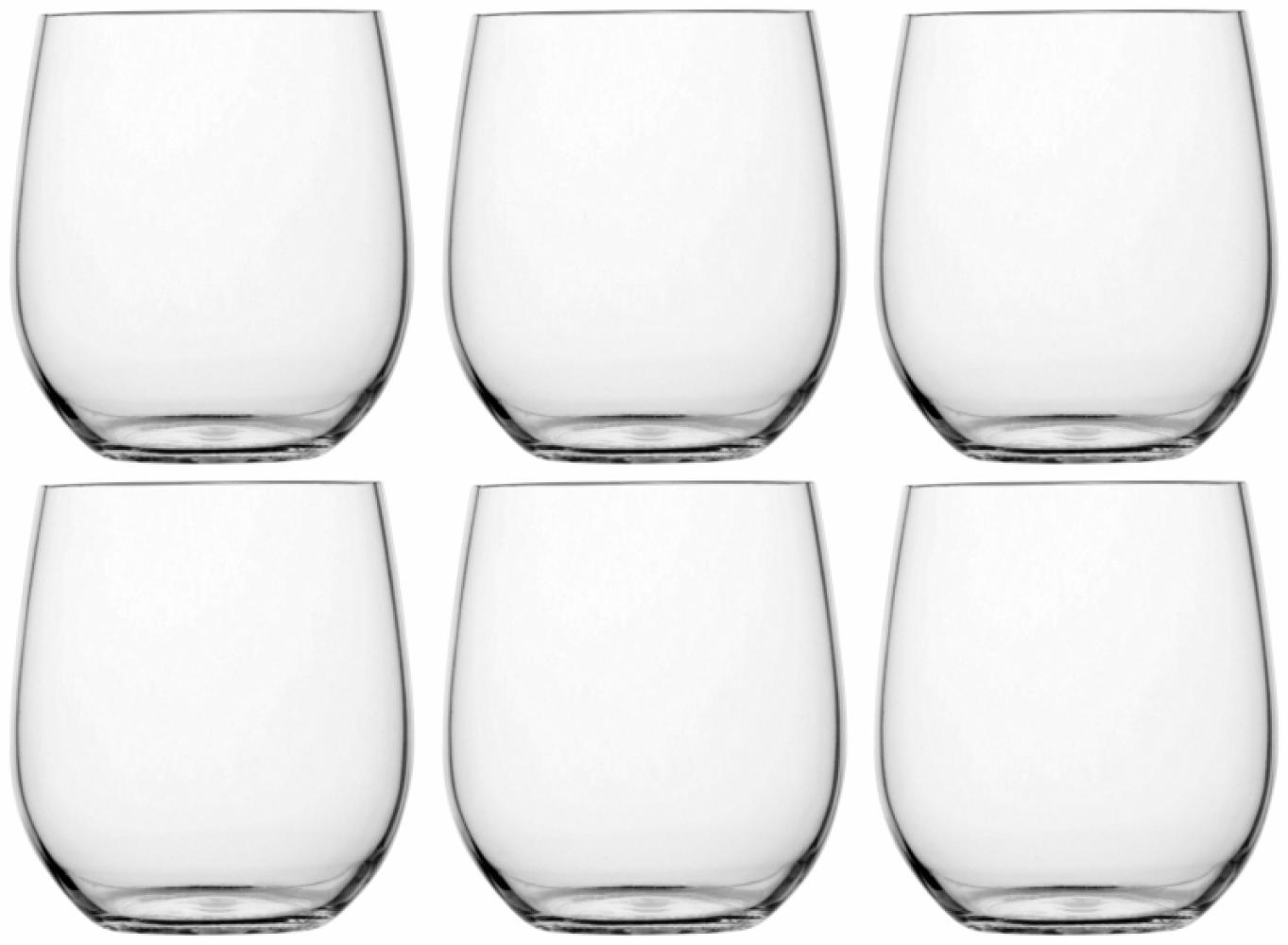 Wasserglas farblos Set 6 Stück, unzerbrechlich, Tritan, Party Bild 1