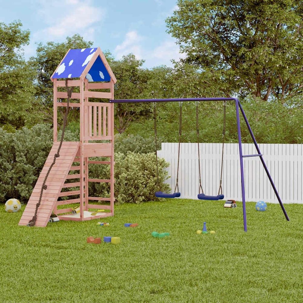 vidaXL Spielturm Massivholz Douglasie 3279053 Bild 1