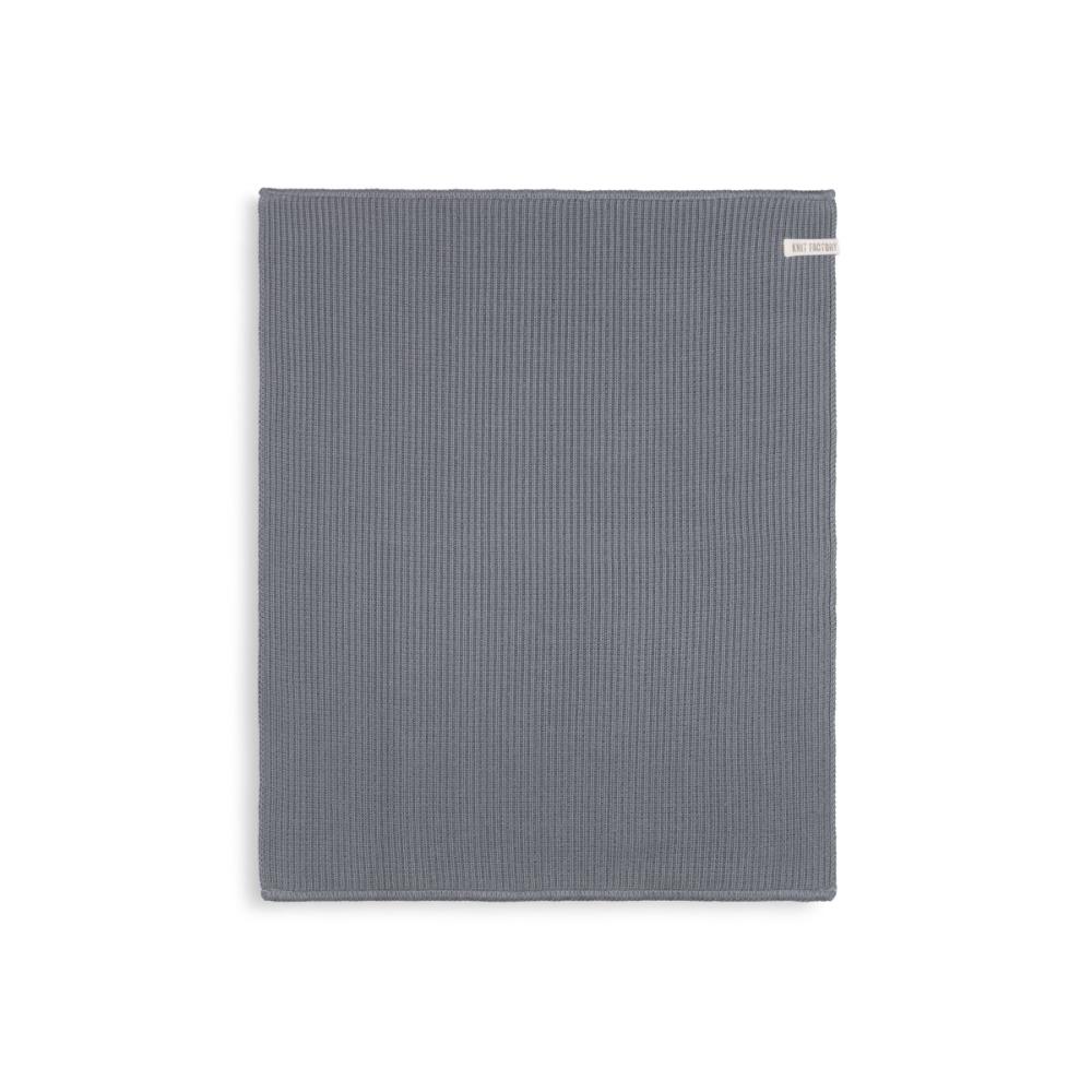 Knit Factory Morres Badematte 60x50 cm Grau Bild 1