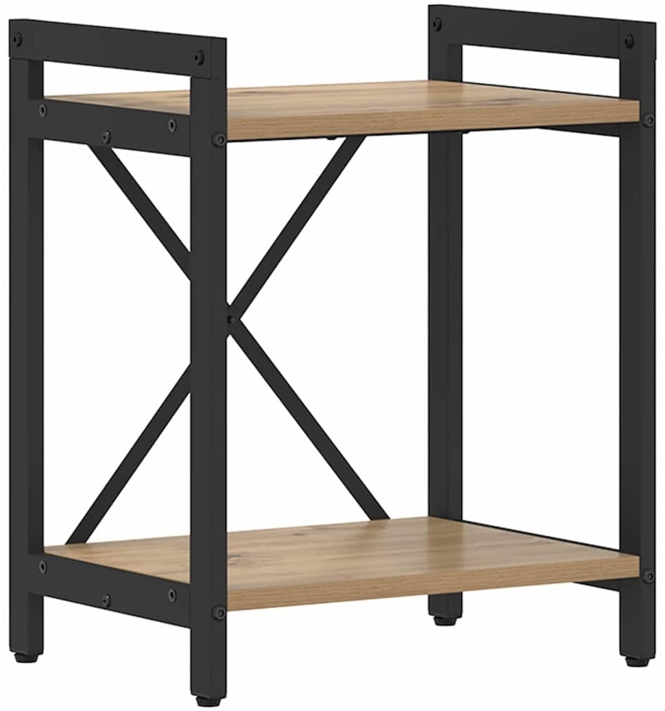 vidaXL Bücherregal Artisan-Eiche 40 x 30 x 48,5 cm Holzwerkstoff 868376 Bild 1