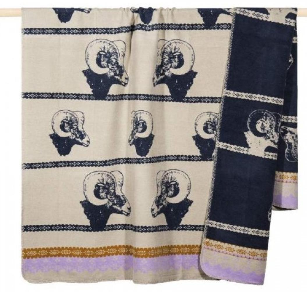 pad Decke Capricorn Steinbock Blau (150x200 cm) 10068-K40-1520 Bild 1