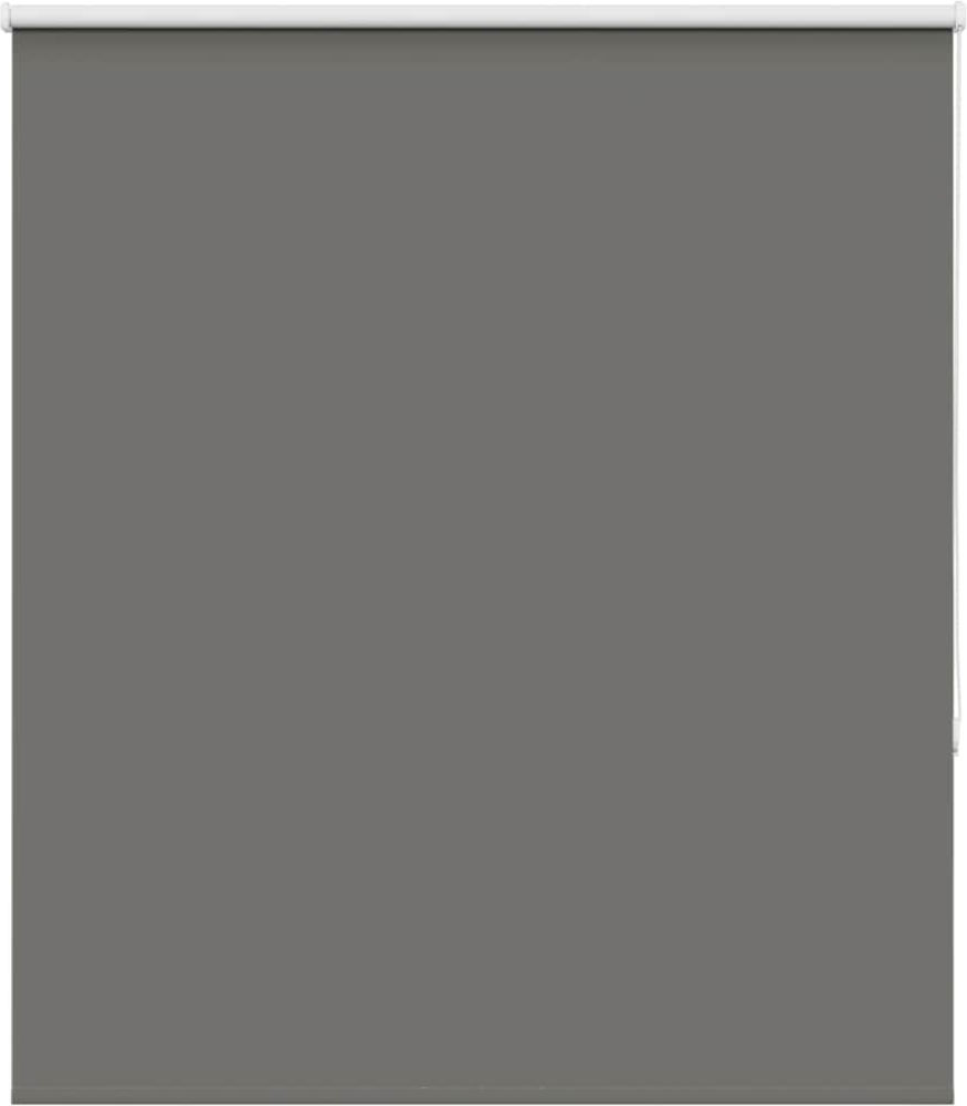 vidaXL Verdunkelungsrollo Grau 125x130cm Stoffbreite 121,6cm Polyester 4011107 Bild 1