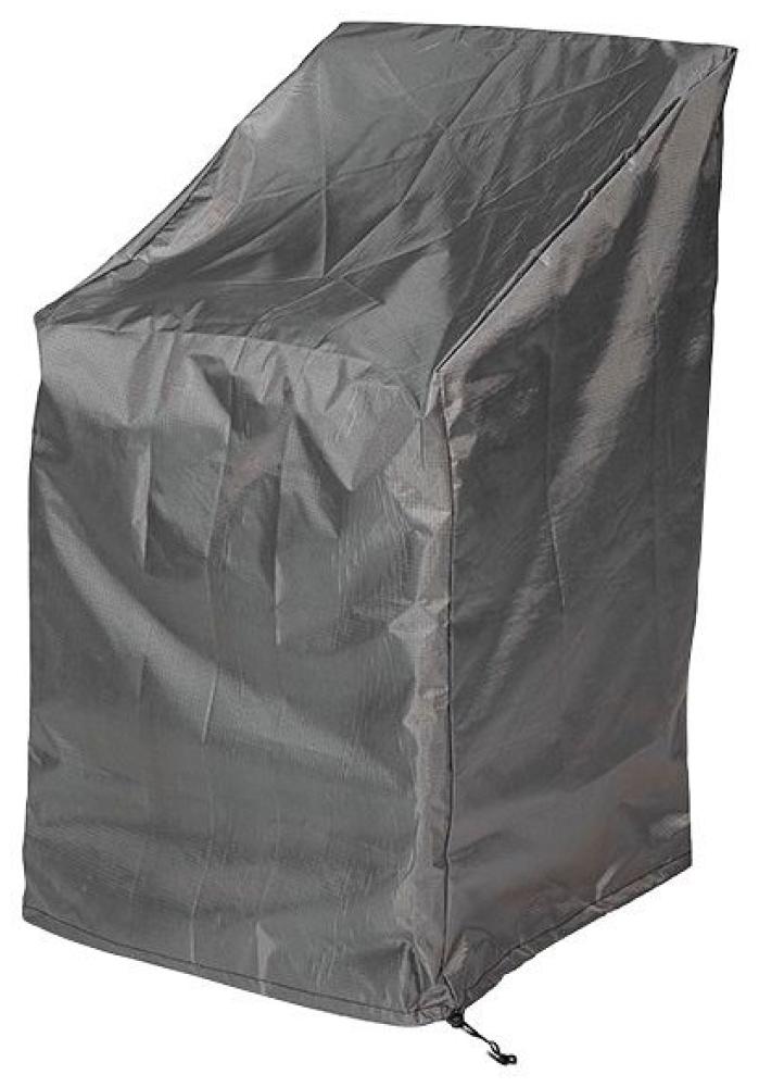 AeroCover Schutzhülle für Stapelsessel Stapelstühle 67x67xH80/110 cm Schutzhaube Sesselabdeckung Bild 1