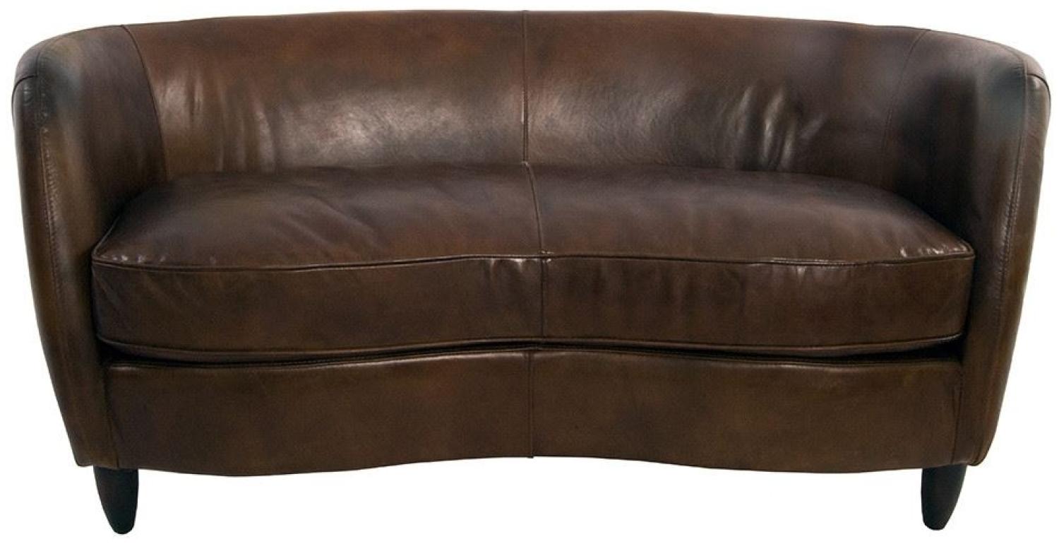 Clubsofa Winsford 2-Sitzer Vintage-Cigar Leder Bild 1