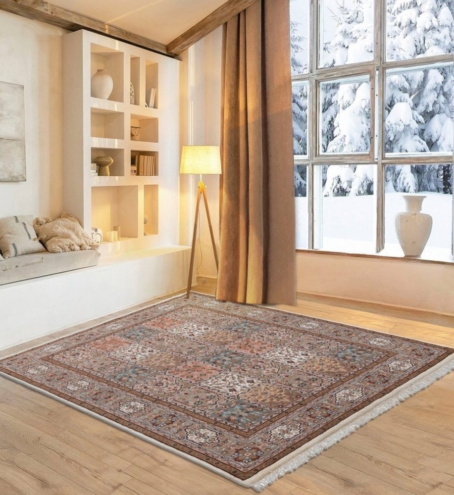 my home Orientteppich BB Oriantal 1, rechteckig, Höhe: 12 mm, reine Wolle, handgeknüpft, orientalisches Design, mit Fransen Bild 1