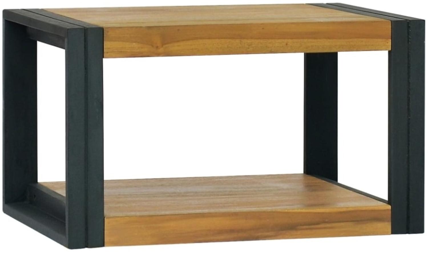 vidaXL Wand-Badregal 60x45x35 cm Massivholz Teak 338230 Bild 1