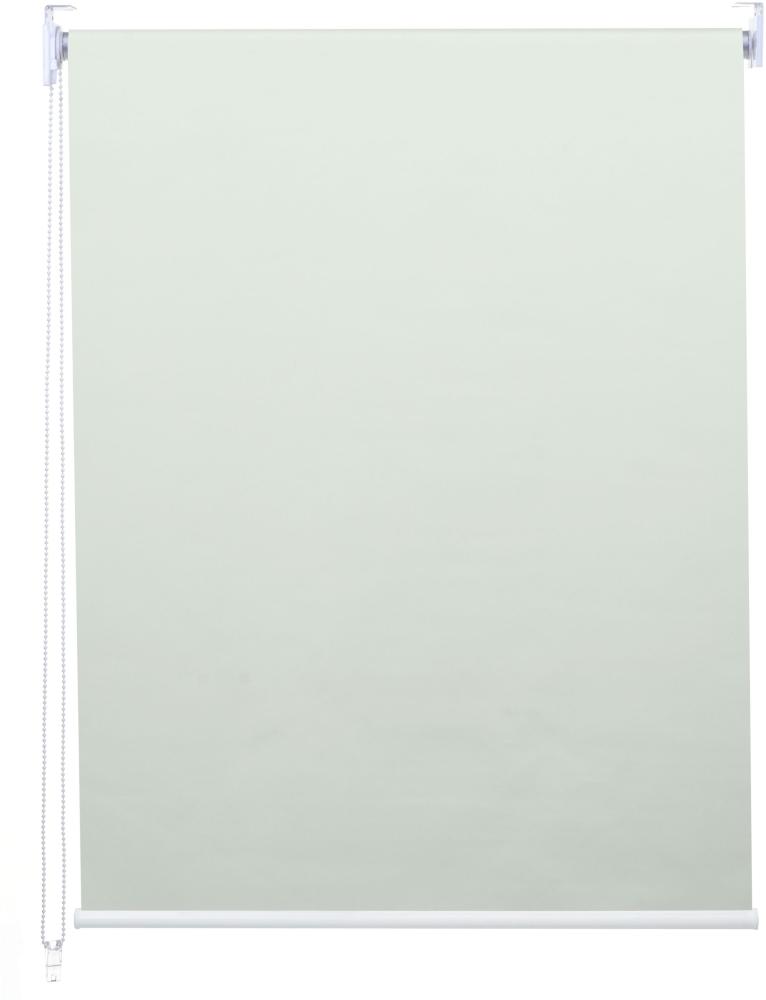 Rollo HWC-D52, Fensterrollo Seitenzugrollo Jalousie, 60x160 cm Sonnenschutz Verdunkelung blickdicht ~ creme Bild 1