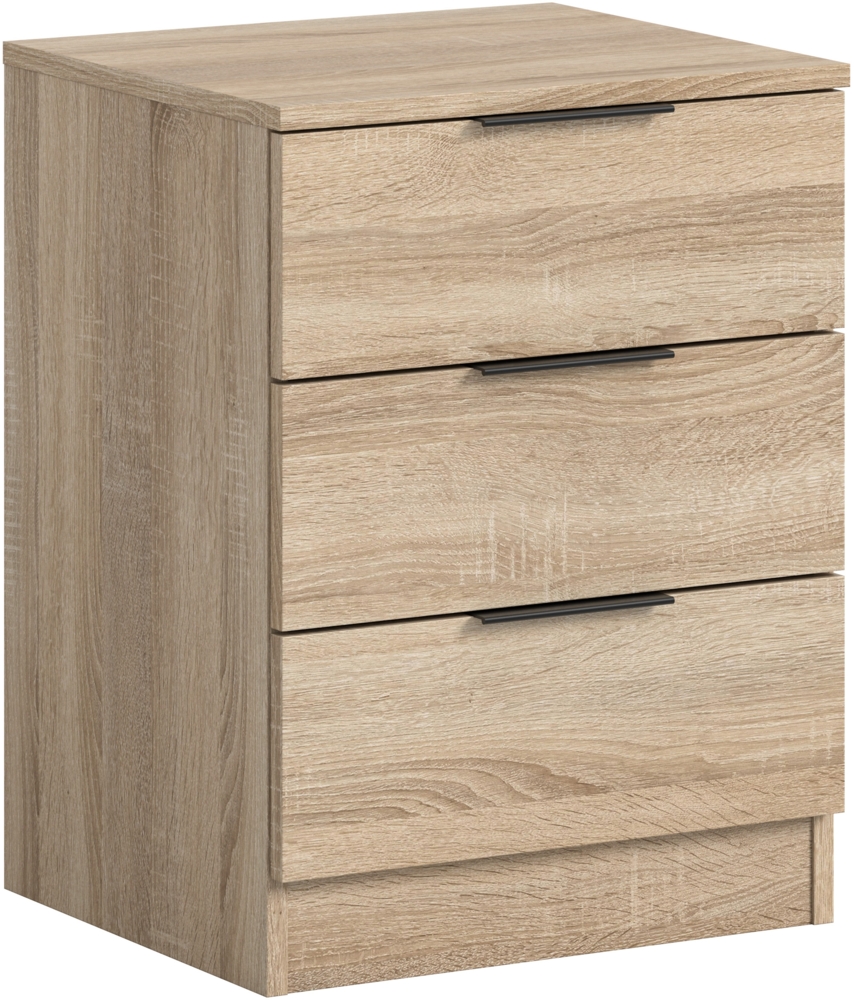 Nachtkommode (B/H/T: 45x60x40 cm) in Sonoma Eiche Nachbildung Bild 1