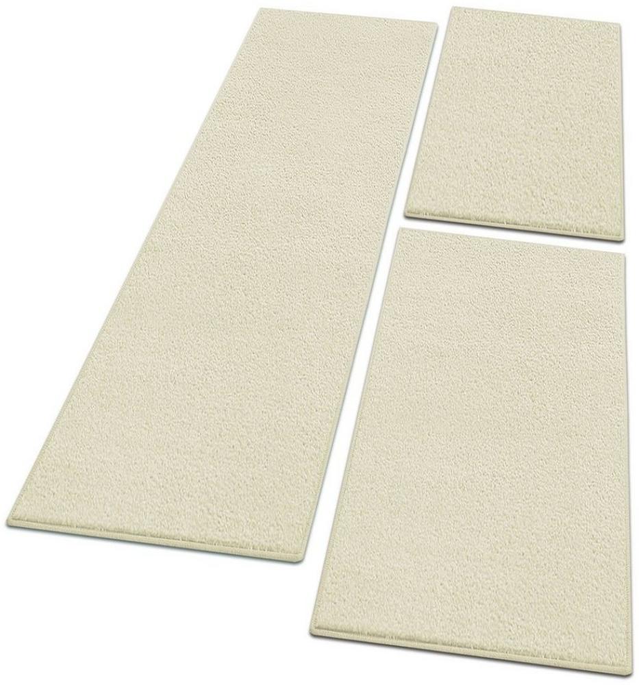 Floordirekt Hochflor-Bettumrandung Dynasty, verschiedene Farben & 3 Größen, Teppichläufer, Höhe 8.5 mm, (3-tlg), Velours Bild 1