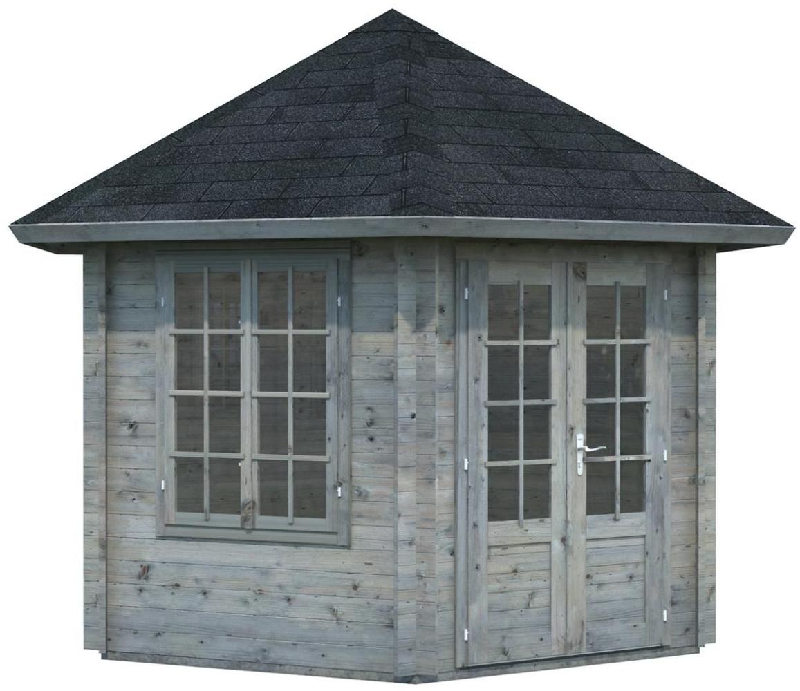 Palmako Holz-Pavillon Hanna inklusiveFußboden 303x303 cm Holzpavillon 4743142052488 Bild 1