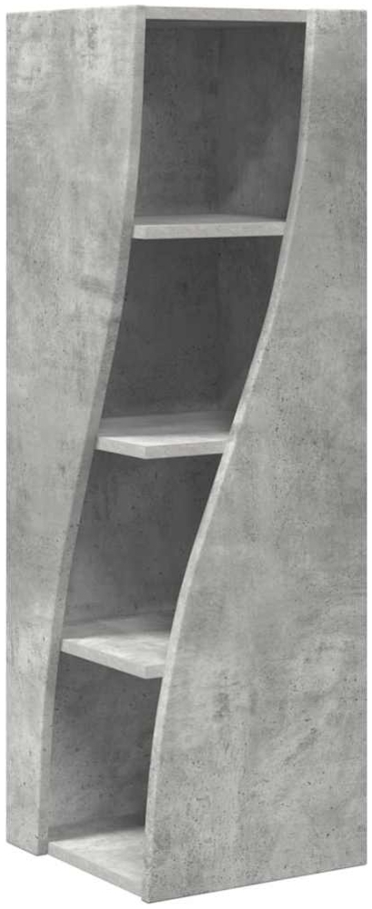 vidaXL Eckschrank Weiß 32 x 32 x 102 cm Holzwerkstoff 889858 Bild 1