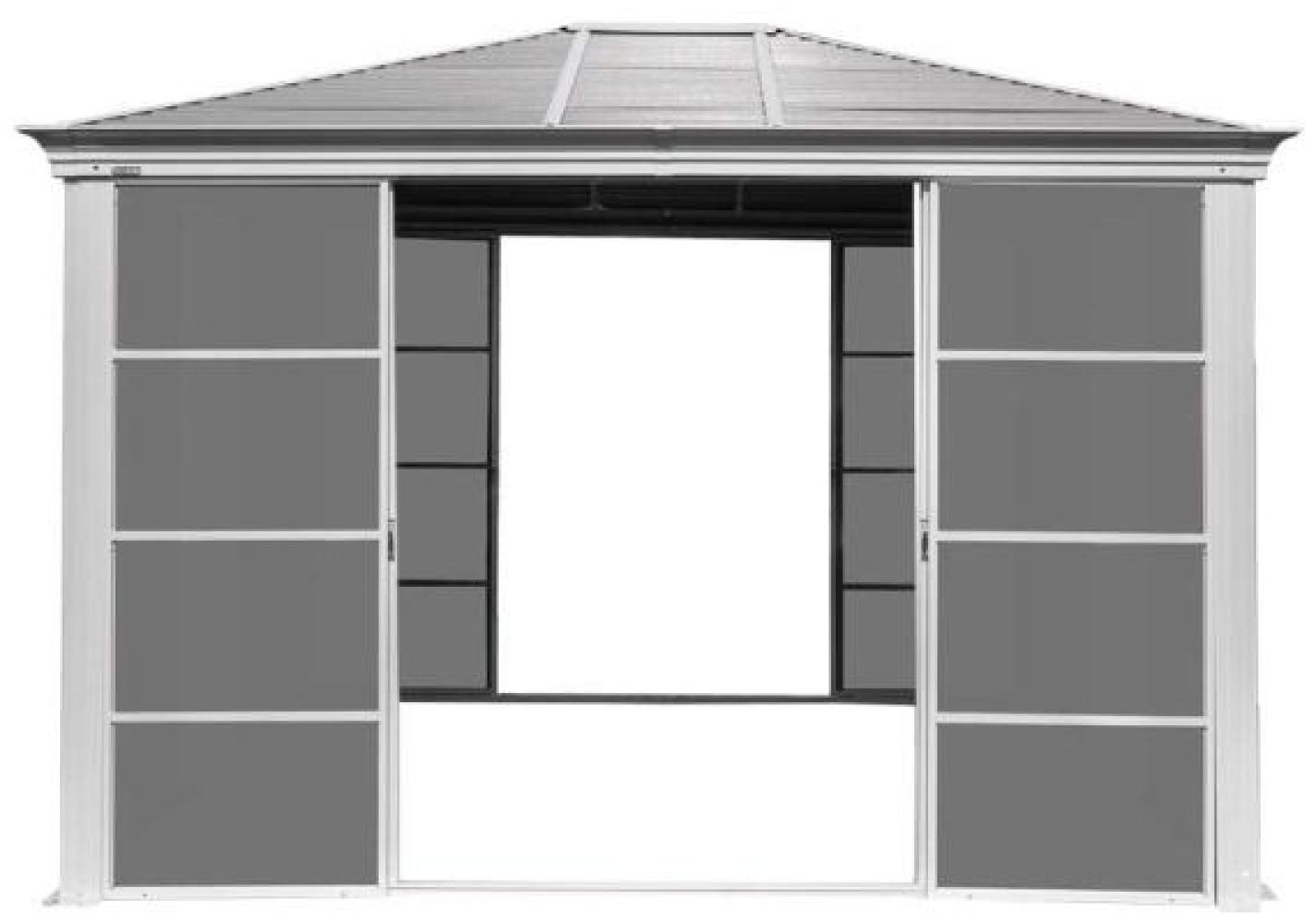 Sojag Aluminium Pavillon Striano 1012 | Champagner | 301x366x281 cm Bild 1