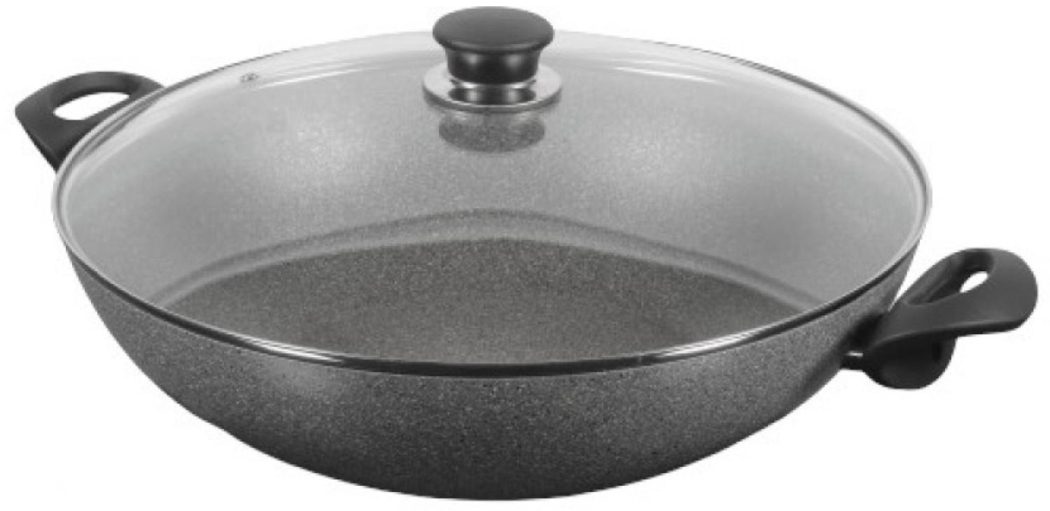 Ballarini Ferrara Granit-Wok-Pfanne, 36 cm, antihaftbeschichtet, mit Deckel Bild 1