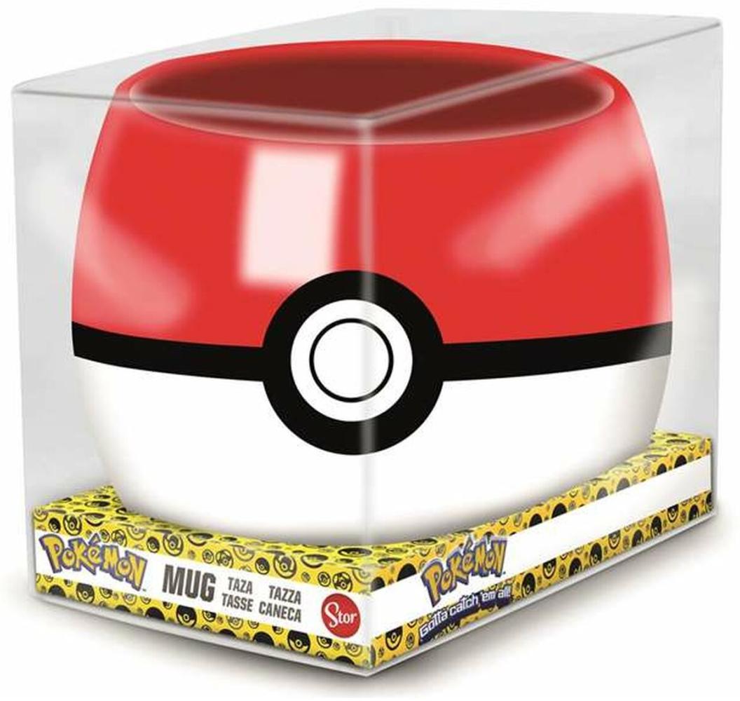 Tasse mit Box Pokémon Pokeball aus Keramik 360 ml Bild 1