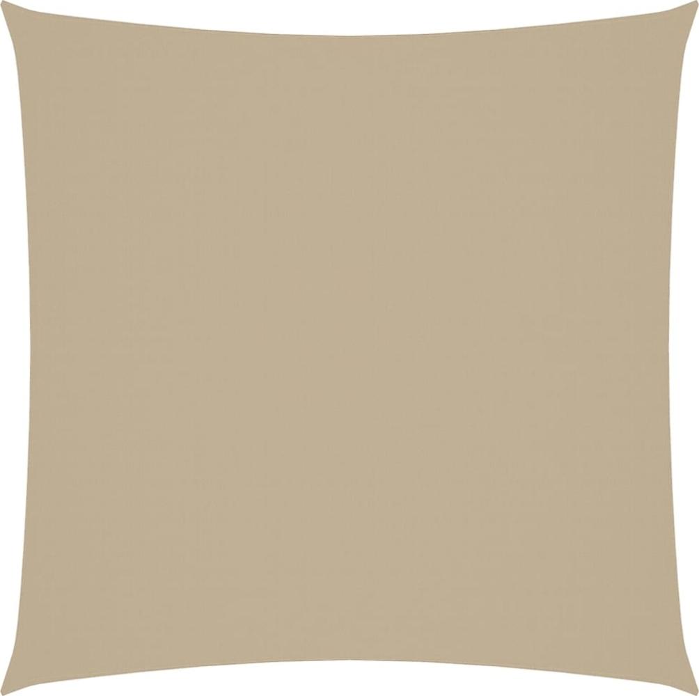 vidaXL Sonnensegel Oxford-Gewebe Quadratisch 3,6x3,6 m Beige 42292 Bild 1