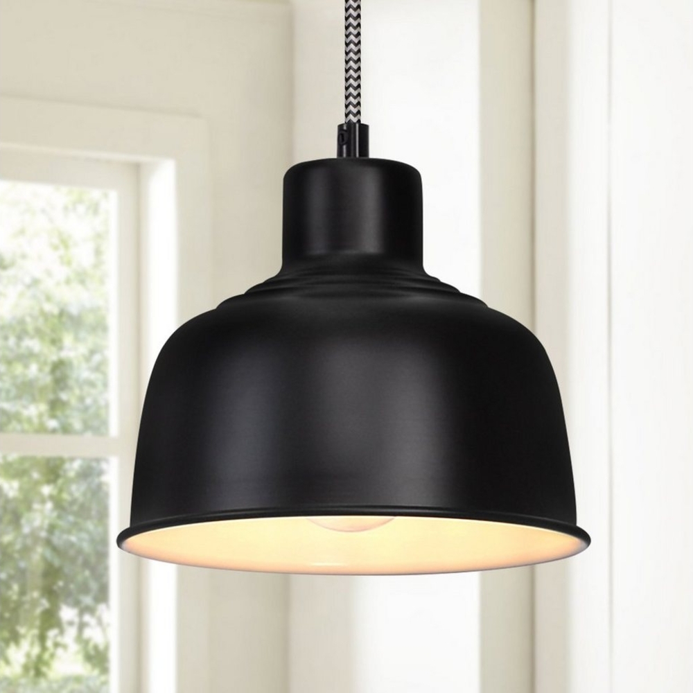 Nettlife Pendelleuchte Schwarz 1/3 Flammig Hängelampe Vintage E27 Hängeleuchte Pendellampe, Höhenverstellbar, ohne Leuchtmittel, für Esstisch Schlafzimmer Esszimmer Küchen Wohnzimmer Hotel Restaurant Bild 1