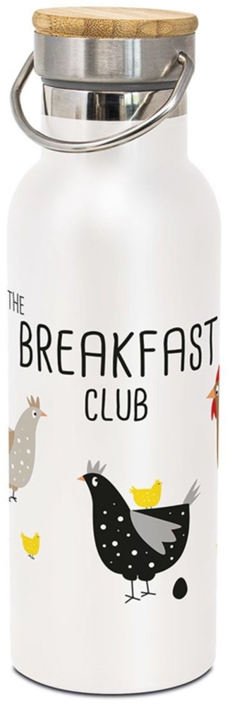 Paperproducts Design Isolierflasche Edelstahl 0,5 L Breakfast Club Bild 1