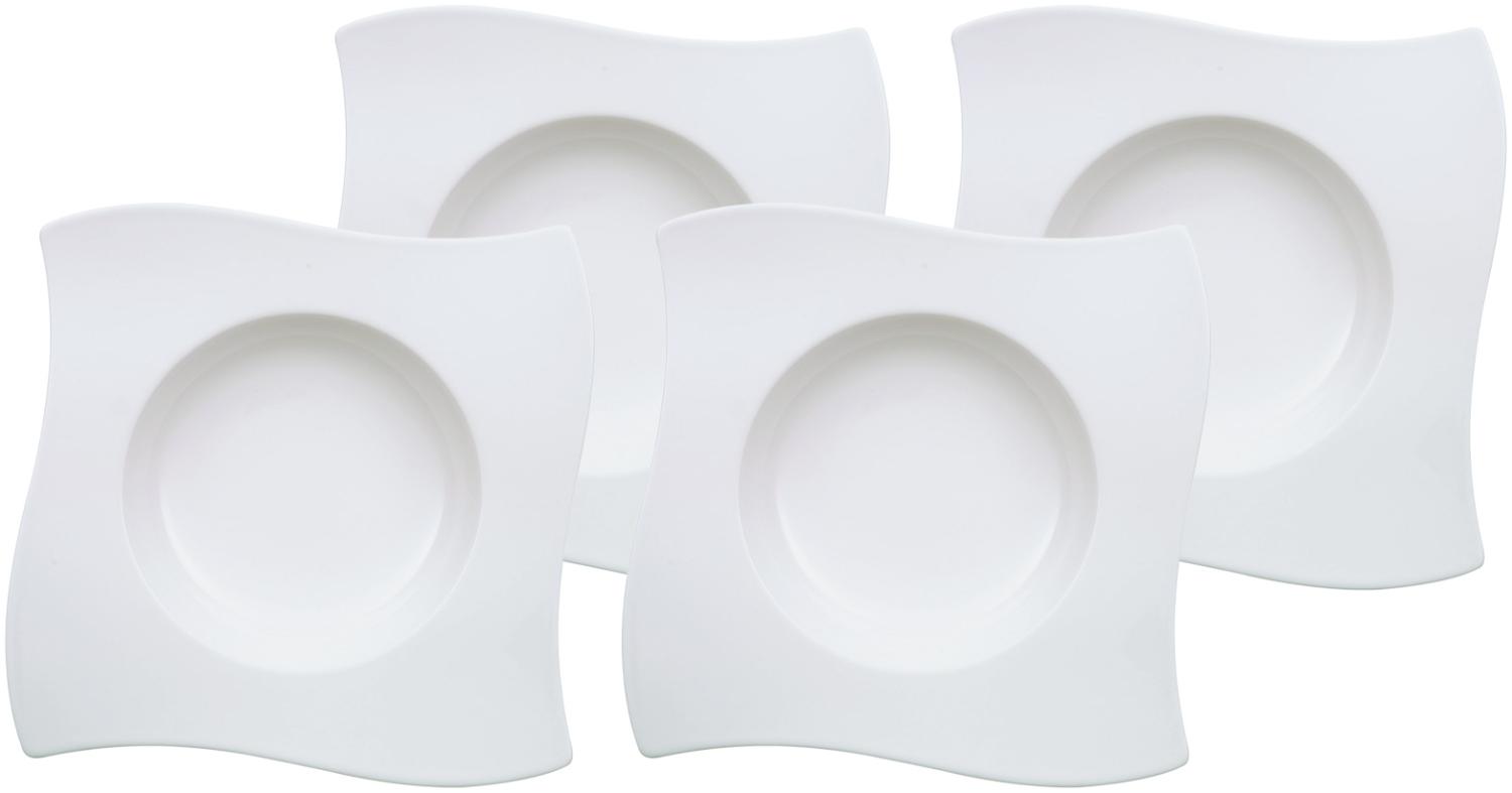 Villeroy & Boch NewWave Suppenteller ø 24 cm 4er Set Bild 1