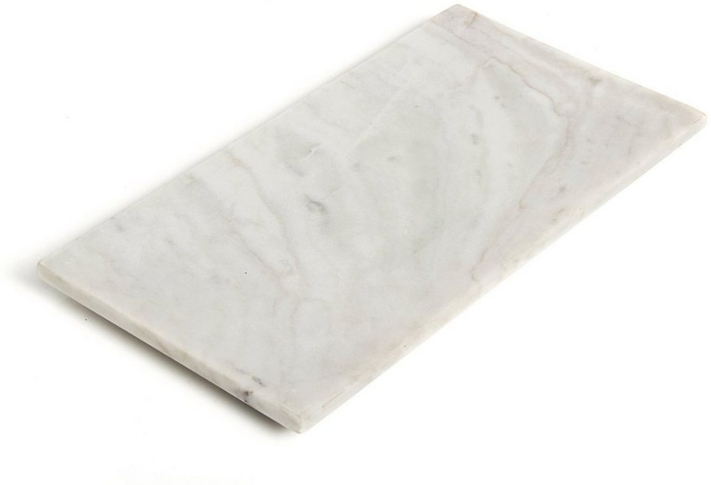 houseproud Dekotablett Arctic Marble Kosmetiktablett, rechteckiger weißer Marmor Bild 1