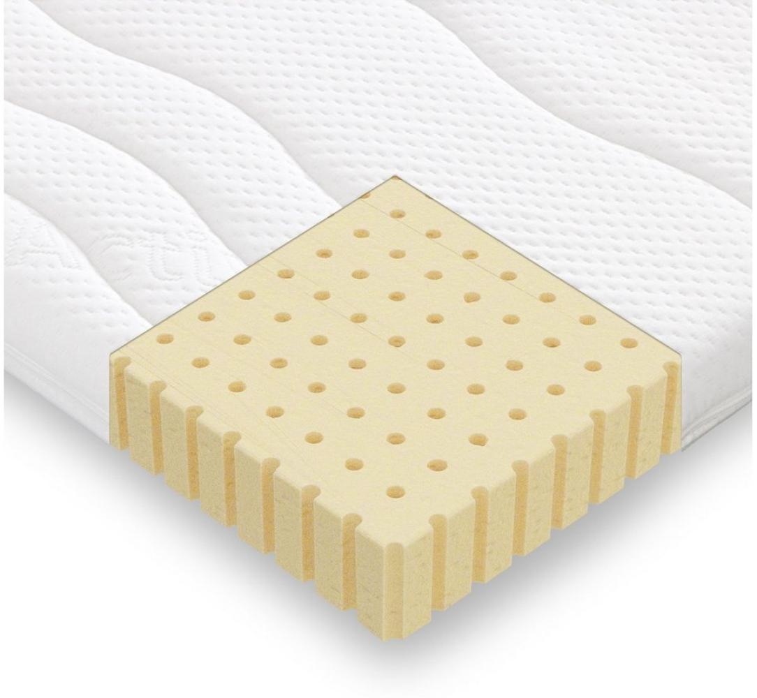 Beco, Topper Latex Plus Boxspring Upgrade für jedes Bett, 6 cm hoch, Latex, Latex-Topper, Maximale Druckentlastung durch Latex-Schicht Bild 1