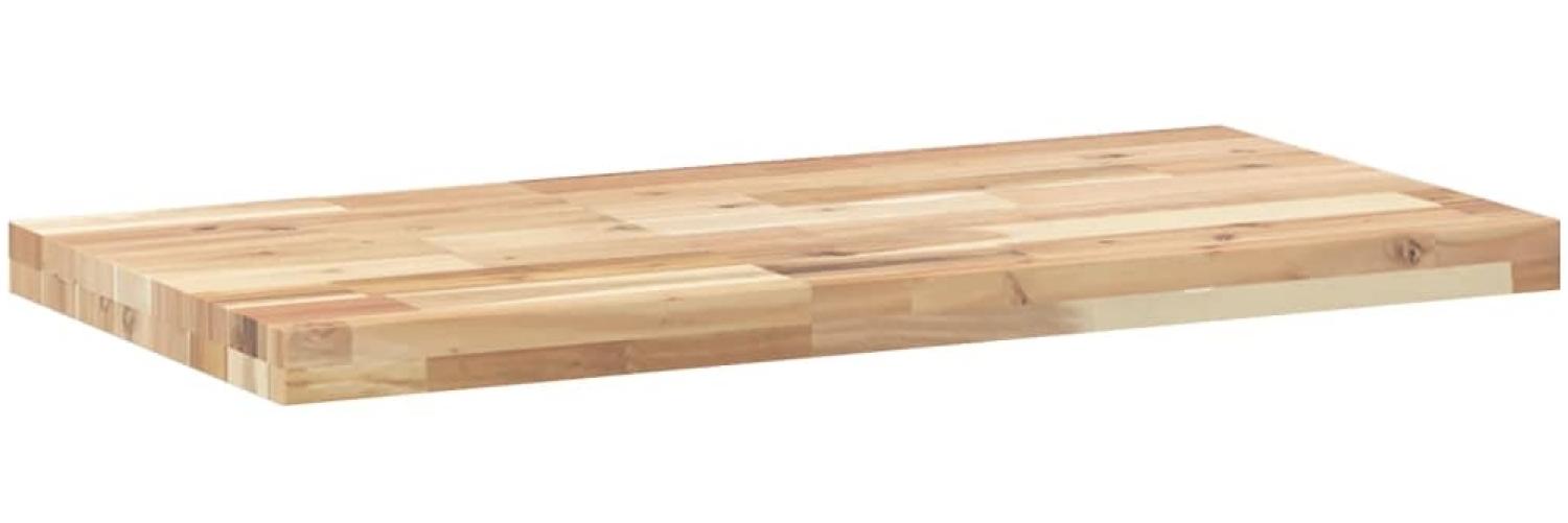 vidaXL Schweberegal 100x40x4 cm Massivholz Akazie Unbehandelt 3279479 Bild 1