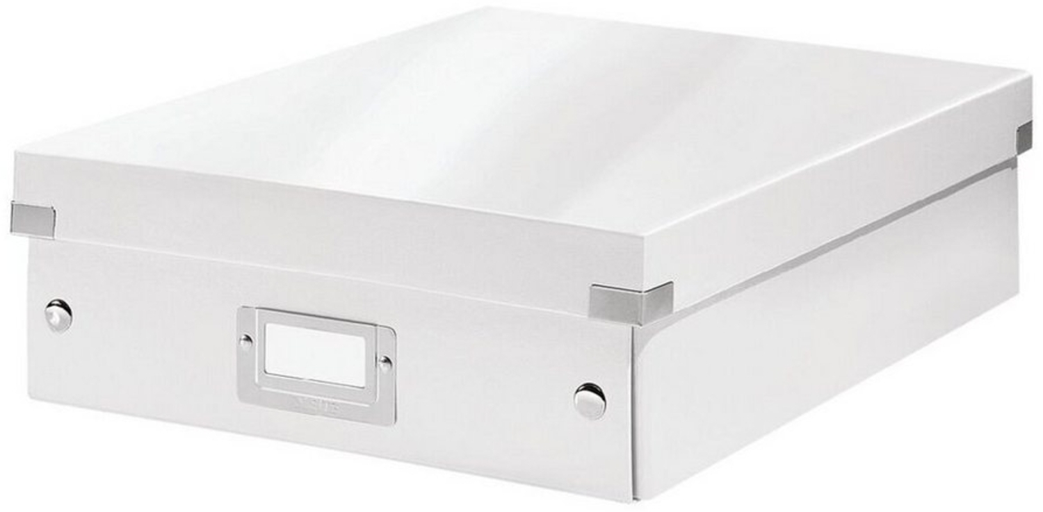 Leitz Organisationsbox Click & Store mittel weiß Bild 1