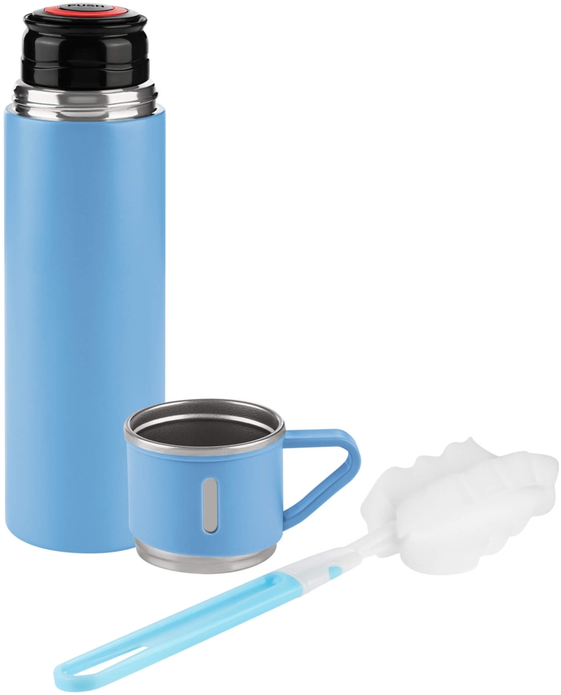 Isoflasche 450 ml, hellblau, matt Bild 1