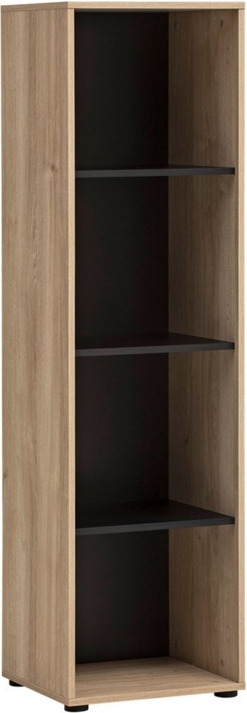 Schildmeyer Regal Emmik 159557, weißeiche Dekor, 44,8 x 41 x 163,6 cm Bild 1