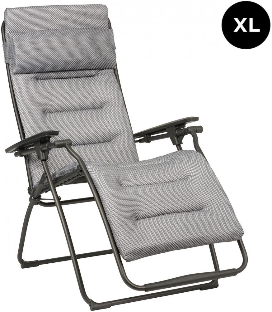 Lafuma Futura XL BeComfort® Relaxliege Silver Titane Sonnenliege LFM3131.8901 Bild 1