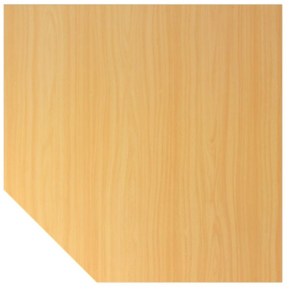 Verkettungsplatte trapezförmig, Stützfuß, eckig Buche Bild 1