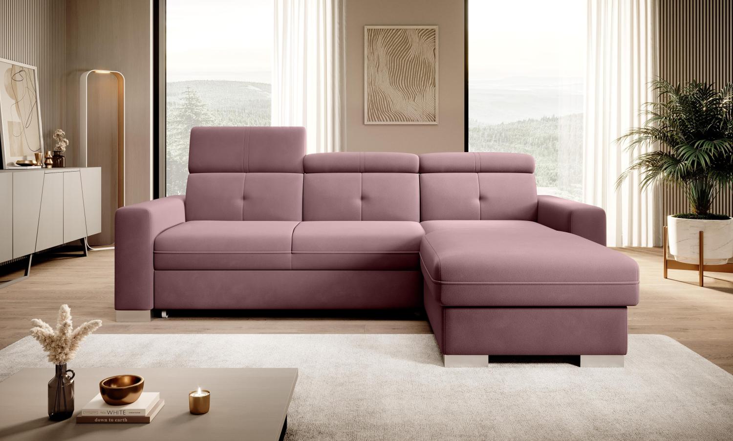 Wohnideebilder Fresia Rosa Ecksofas & Eckcouches CO-FR-RT-24VE Bild 1