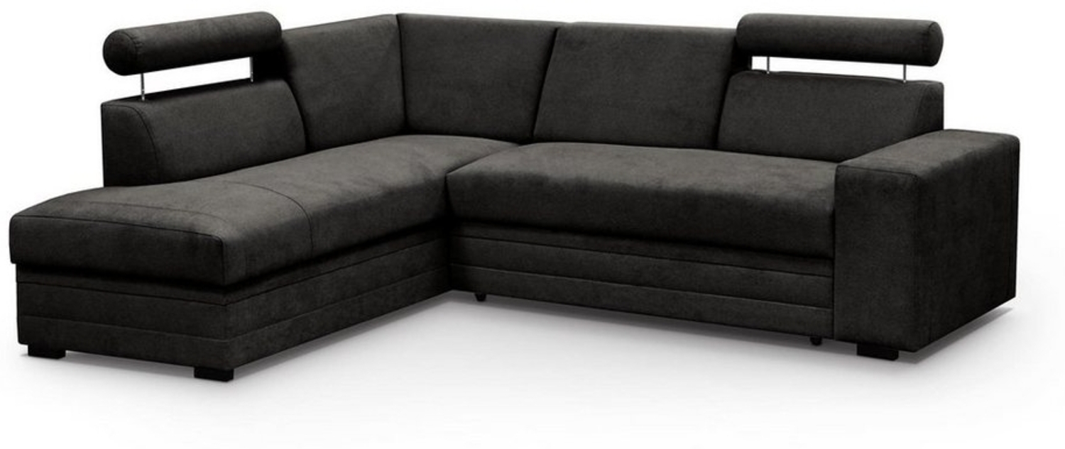 Beautysofa Ecksofa Roma Die Lieferung beinhaltet die Lieferung in die Wohnung, 250 cm breite L-Form Polsterecke, mit Schlaffunkton Bild 1