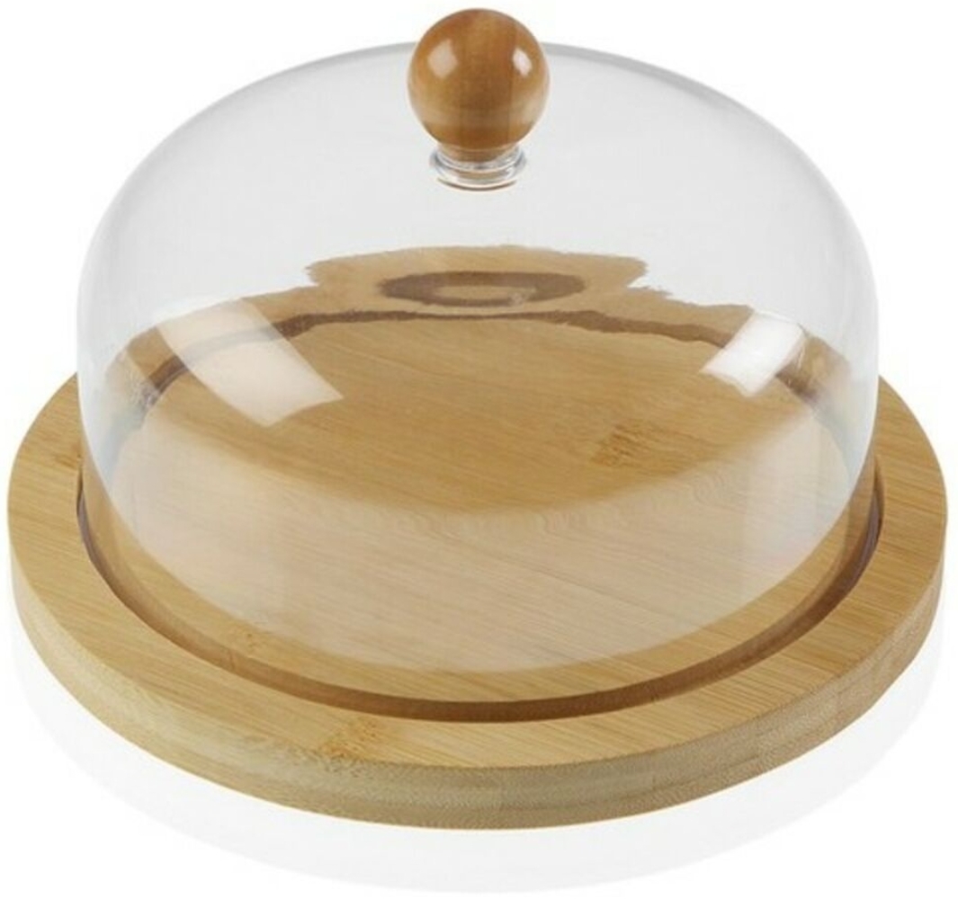 Käseteller Versa Bambus polystyrol Holz MDF (Ø 10 cm) Default Title Bild 1